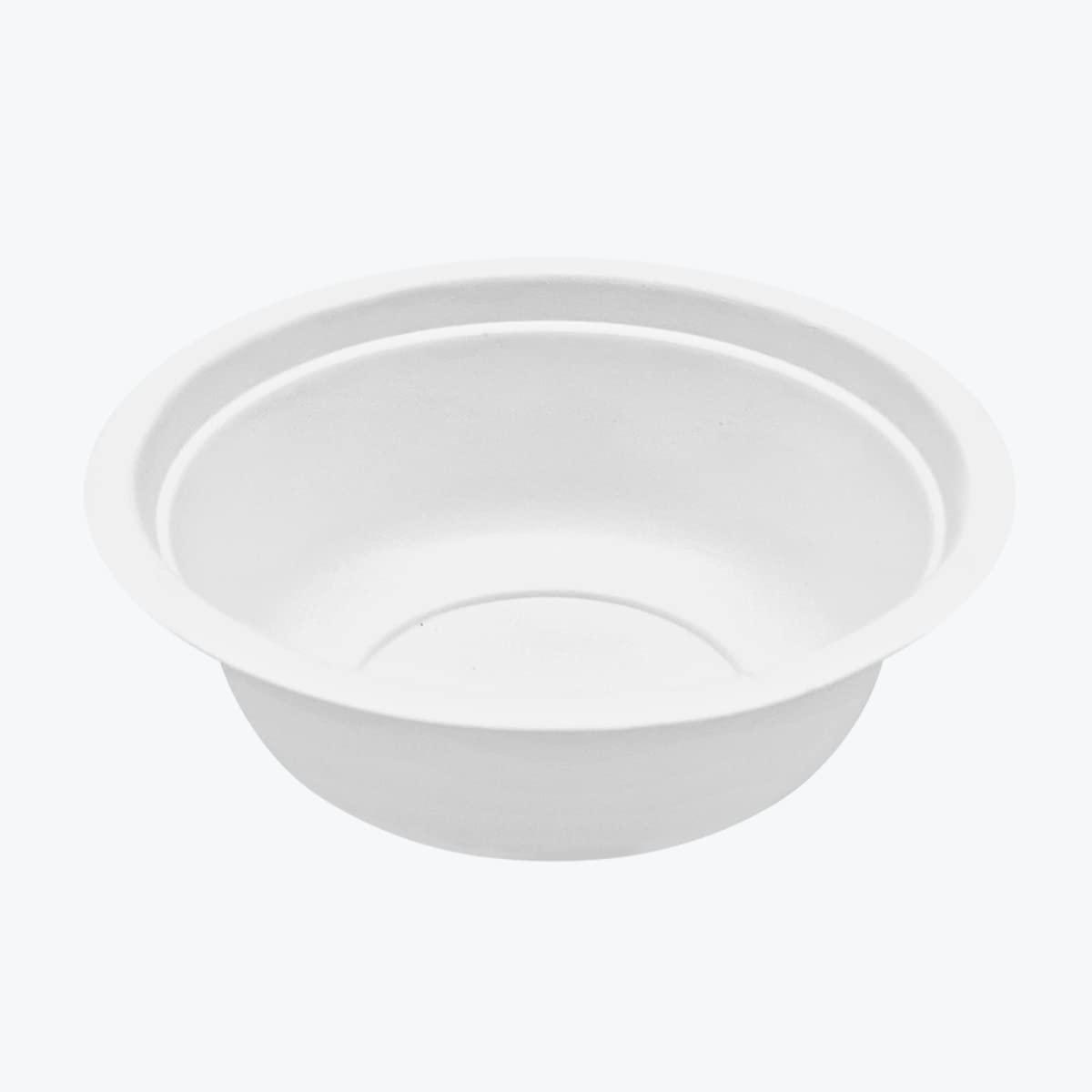 Generic Deep 12 Oz Disposable Bowls | Heavy-Duty, 100% Biodegradable, Oven Safe | Eco-Friendly Plant-Based Sugarcane Bagasse | Compostable Bowls for Parties | Pack of 1200