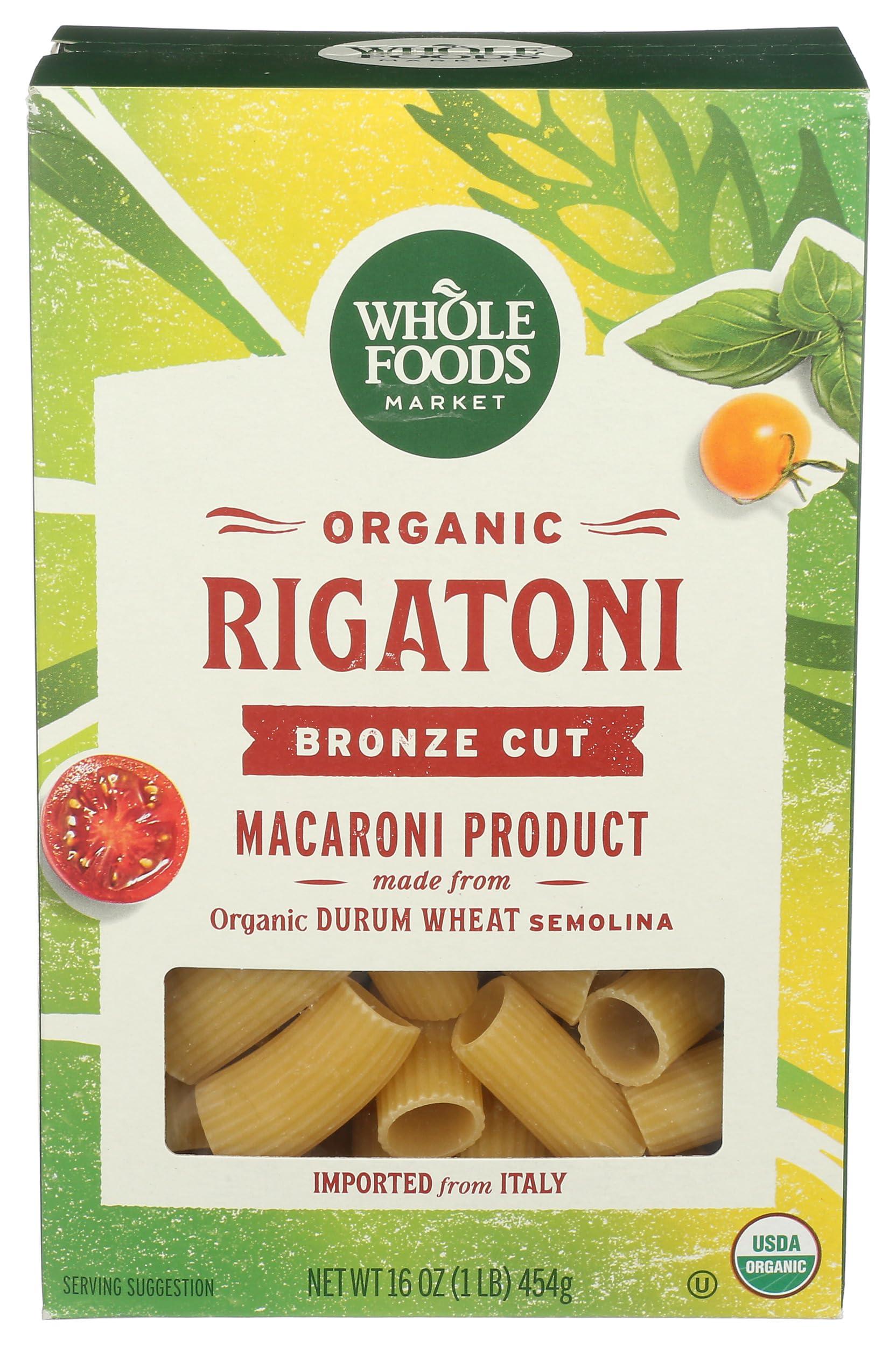 Whole Foods Market Whole Foods Market, Organic Rigatoni, 16 Ounce