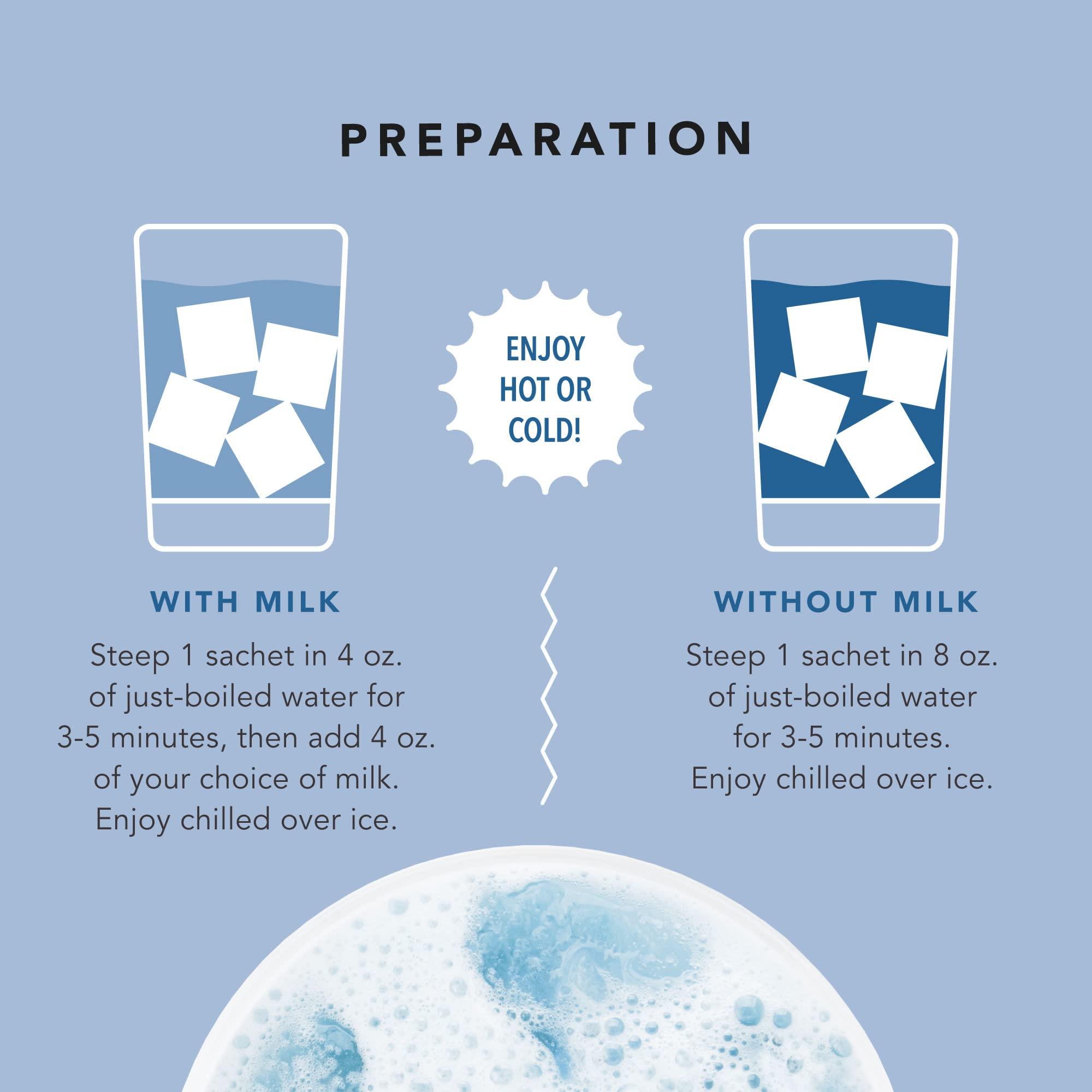 Pinky Up Pinky Up Butterfly Boba Tea Sachets - Low Calorie Whole Leaf Green Tea Bubble Tea - Boba Gift 12 Biodegradable Tea Bags