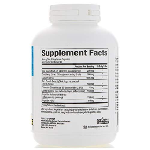 Natural Factors Natural Factors - MenoSense 180 VCAP