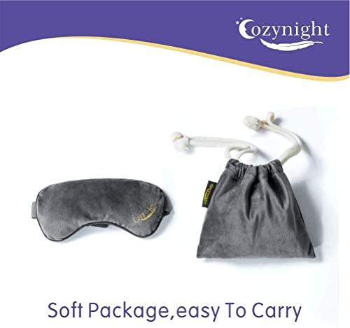 Cozynight Cozynight Weighted Lavender Eye Mask for Sleeping, Yoga, Dry Eyes, Headache, Migraine Relief - Great Relaxation Gifts for Mom, Dad, Women, Men - Aromatherapy Lavender Eye Pillow Gift