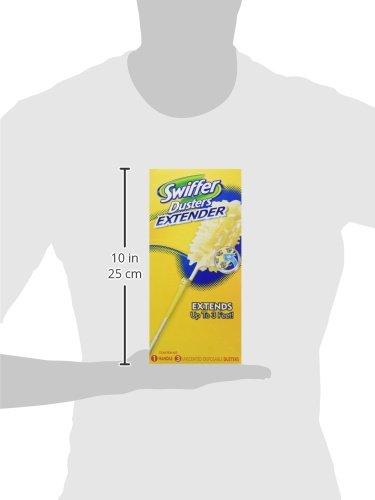 Swiffer Swiffer 360 Dusters Extender Kit, 3 Unscented Dusters With Extendable handle (Packaging May Vary) 4 Piece Set
