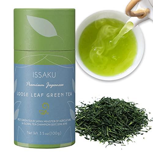 JAPANESE GREEN TEA CO. HARVESTED WITH IN JAPAN Issaku, Gokuzyo Aracha and Teabag Tea Set from Japanese Green Tea Co – Premium Japanese Green Tea Assortment – Non-GMO, Delicate Flavor - Ideal for Tea Lovers