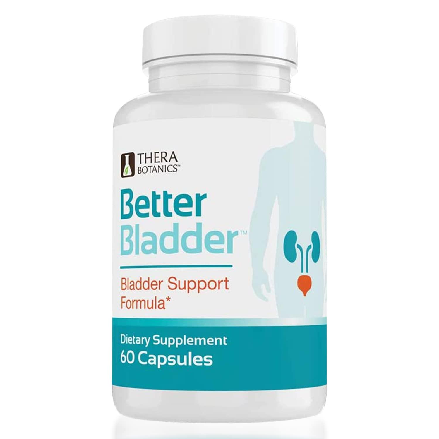 Better Bladder Better Bladder Ultra Control Supplement for Women & Men Bladder Support Supplement Enhanced with Vitamin D3 to Help Reduce Urinary Leaks, Frequency & Urgency - 60 Count (1 Bottle)