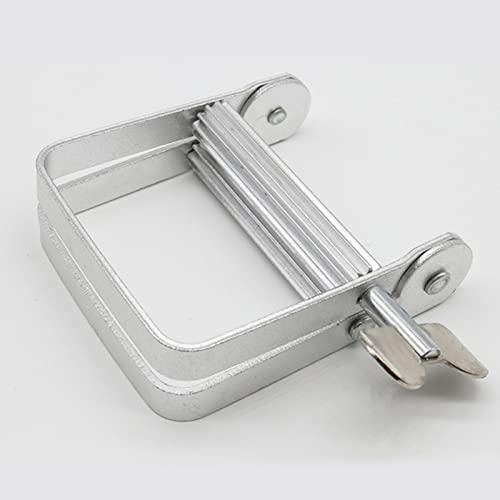 Naroote Toothpaste Squeezer Tube Roller, Multifunctional Metal Toothpaste Tube Squeezer Paint Tube Wringer Tooth Pastetooth Paste Squeeze for Artist, Hair Salon, Painter