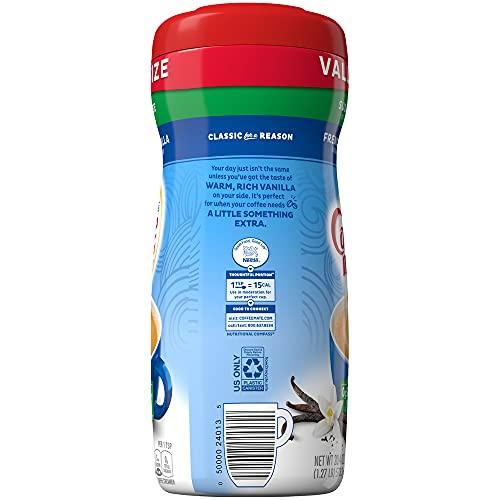 Coffee-mate Coffee-mate Sugar Free French Vanilla Powder Coffee Creamer 20.4 oz. Canister Pack of 6