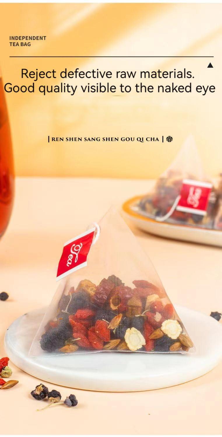 MIGIAN Herbal Tea Ginseng Mulberry Tea 25 packs 125g