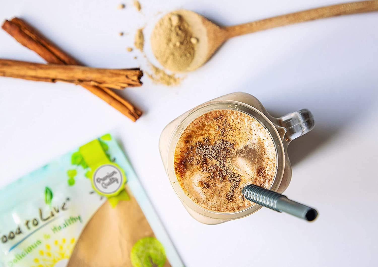 Food to Live Food to Live Yellow Maca Powder, 2 Pounds – Raw Ground Maca Root, Vegan, Kosher, Keto, Non-Gelatinized, Bulk, Rich in Vitamin C