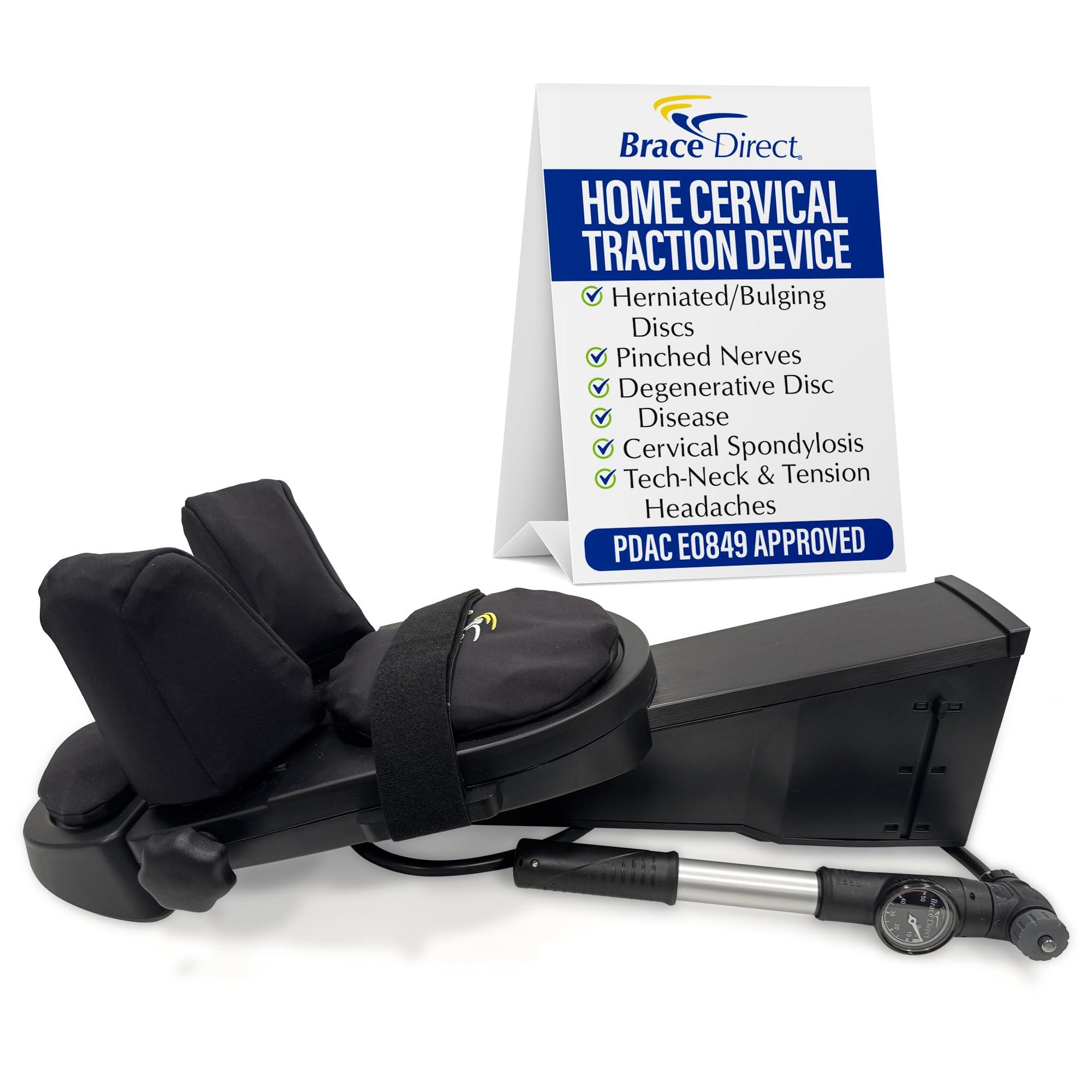 Brace Direct Brace Direct Cervical Traction Unit - Professional Grade Neck Care for Home Use
