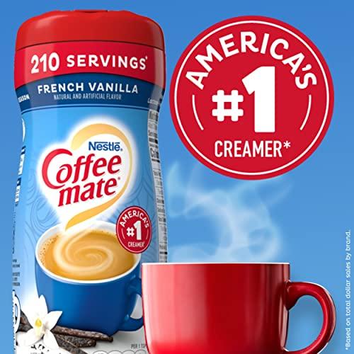 Coffee mate Nestle Coffee mate French Vanilla Powder Coffee Creamer 1 Pack (15 Oz)