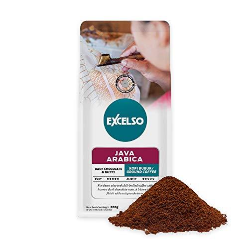 Excelso Excelso Java Arabica, Ground Coffee, 200g (Pack of 4)