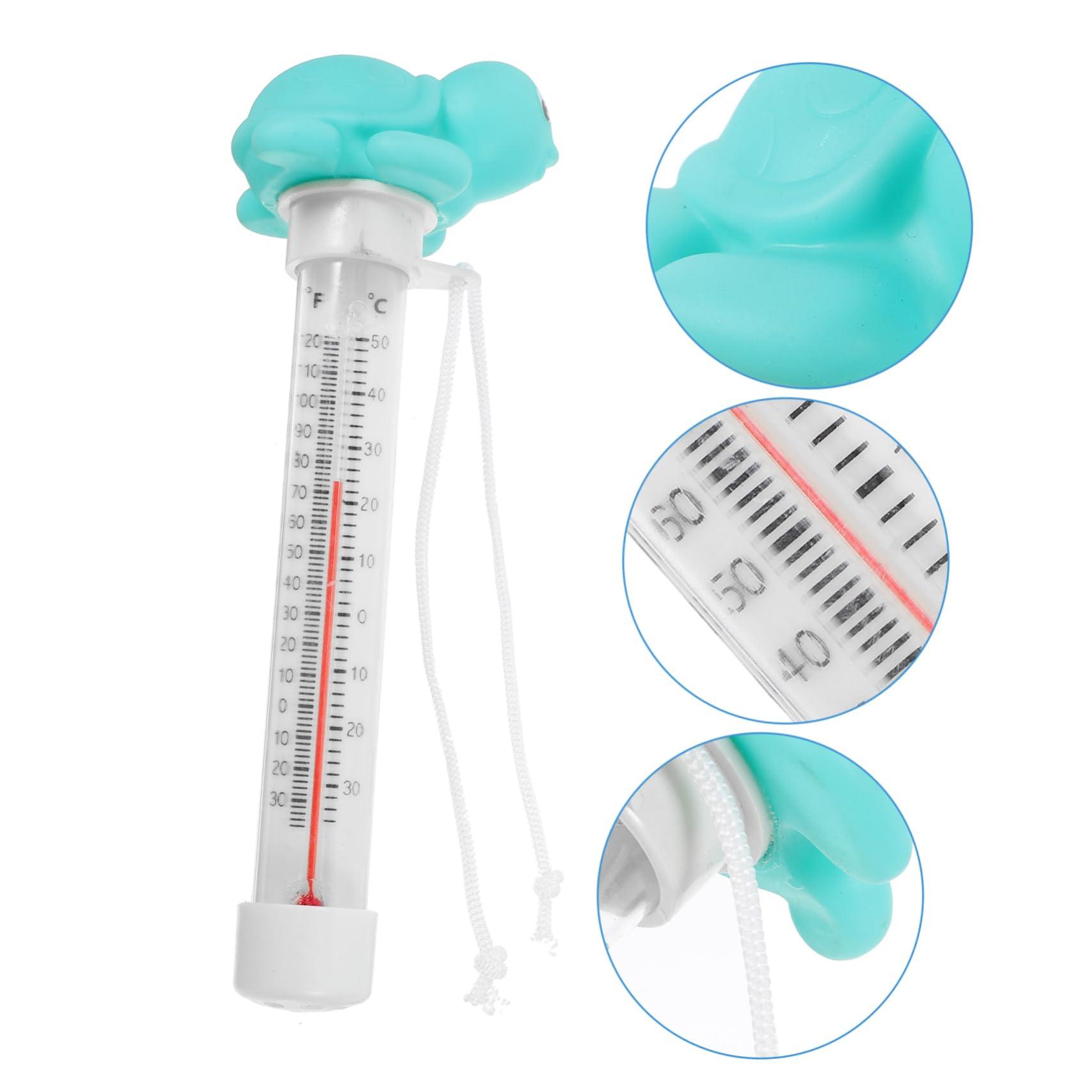 FONDOTIN FONDOTIN Floating Water Thermometer for Pools and Spas Size Easy to Read Design Ideal for Indoor and Outdoor Use Pool Water Temperature Measuring Tool Turtle
