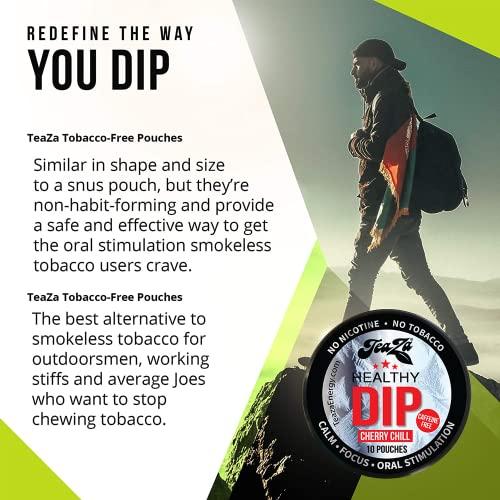 TEAZA HERBAL ENERGY POUCH TeaZA Energy Variety Pack - Flavored Pouches (8 Pack)