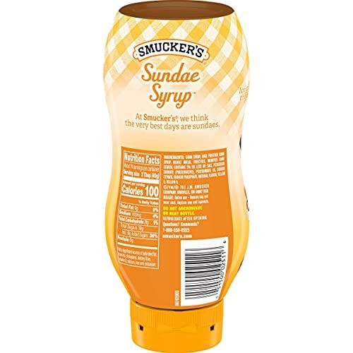 Smucker's Smucker's Sundae Syrup Butterscotch Flavored Syrup, 20 Ounces (Pack of 12)