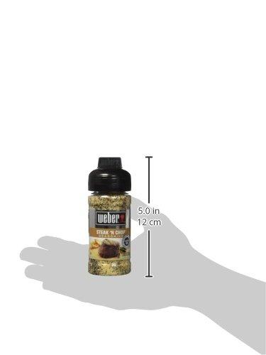 Weber Weber Steak \'N Chop Seasoning, 3 Ounce Shaker (Pack of 2)