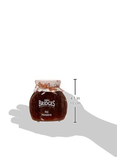 MRS BRIDGES Mrs Bridges Fig Preserve, Made in Scotland, 12oz Jar (Pack of 1)