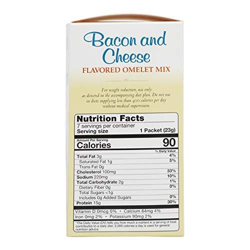 BariatricPal Bariatricpal Hot Protein Breakfast - Bacon and Cheese Omelet (1-Pack)