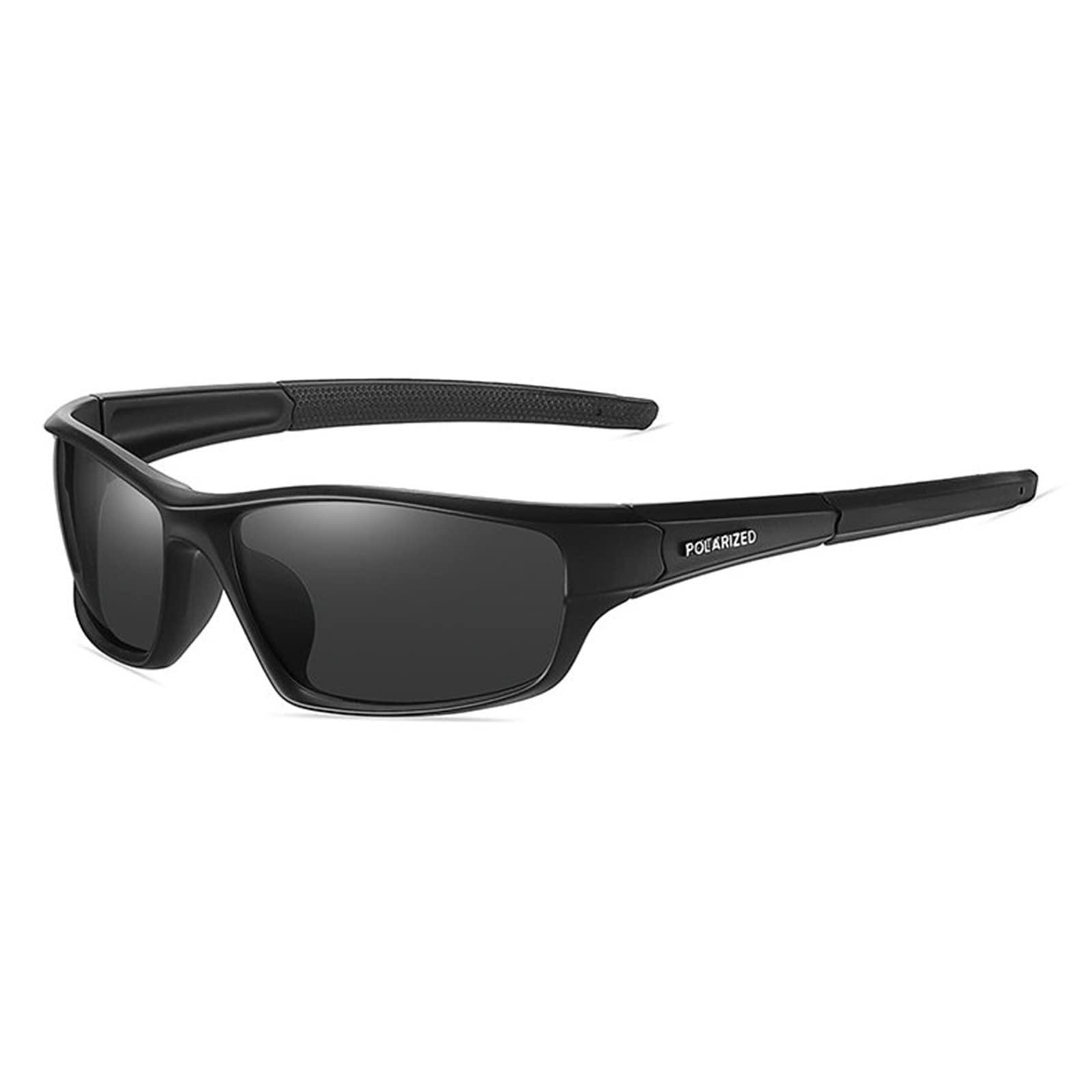 willochra willochra Full lens Polarized Reading Sunglasses Readers For Men Women Ultralight Wrap Around Sport Driving Anti-Fatigue Goggles (black, 3.5, multiplier_x)