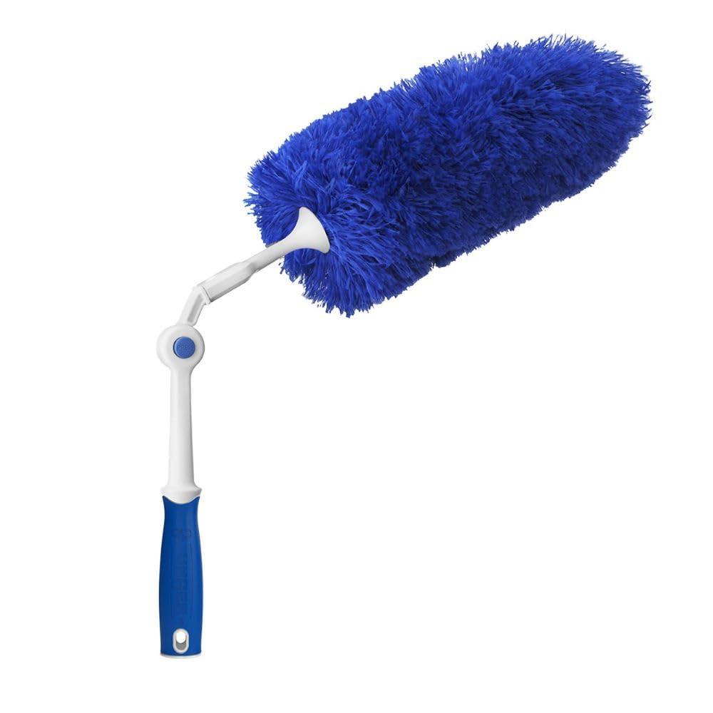 Unger Unger Microfiber Duster with Pivoting Handle  Dusters for Cleaning, Compatible with Telescopic Poles, Dusting Tools, Multi-Surface Cleaning Tool