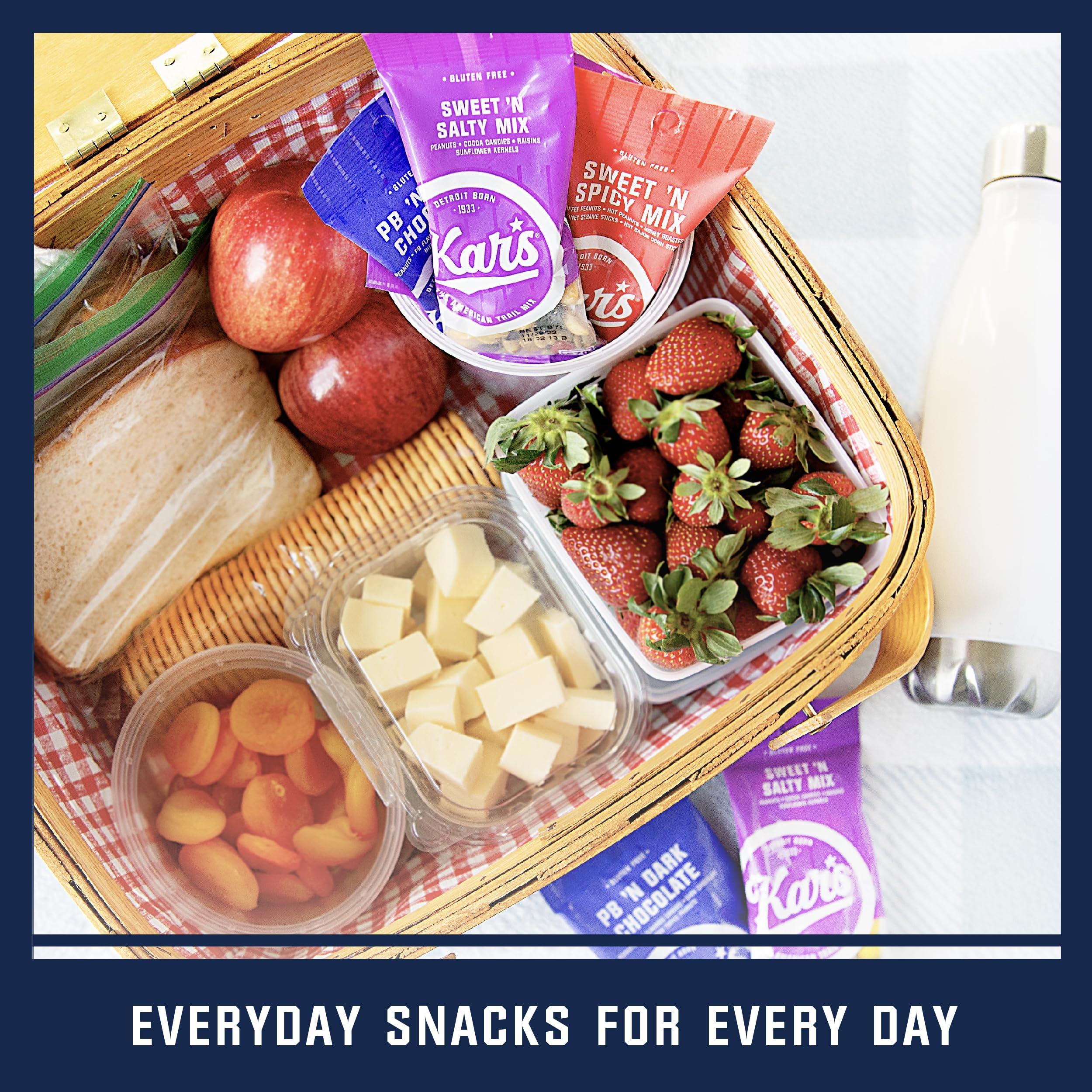 Kar's Kars Nuts Sweet N Salty Trail Mix, 44 oz (Pack of 6) - Resealable Pouch, Easy and Quick Snacks for Adults and Kids