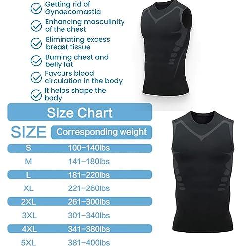 Beercaar Energxcel Ionic Shaping Vest, Buhooh 2023 New Version Ionic Shaping Vest, Comfortable and Breathable (White, L)
