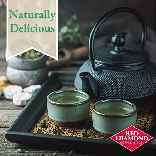 Red Diamond Red Diamond Green Tea Bags, Single Serving Iced Green Tea or Hot Green Tea, Heart Healthy Antioxidants, 20 Count (Pack of 12)