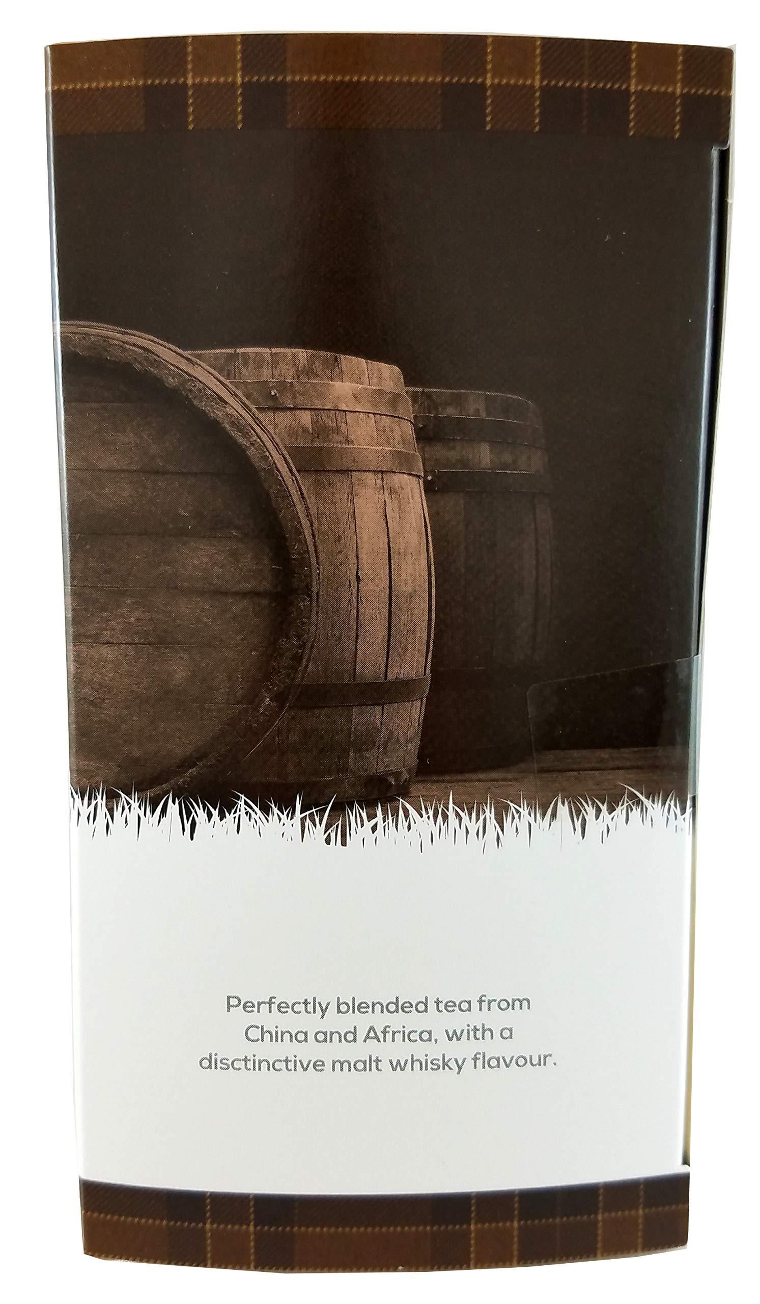 Edinburgh Tea & Coffee Company Ltd. Artisans Since Edinburgh Tea & Coffee Company Whisky Flavoured Black Tea, 25 Count Envelope/Tag Teabags