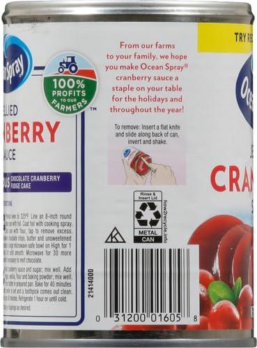 Ocean Spray Ocean Spray Cranberry Sauce, Jellied, 14 Fl Oz