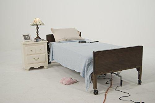 Drive Medical Drive Medical Semi Electric Ultra Light Plus Hospital Bed, Brown, 36"