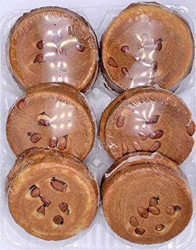 Nanao NANAO Taiko Senbei - Peanuts Rice Crackers 12 pieces, 6.7 oz. (190 g) (Pack of 3) - Product of Japan