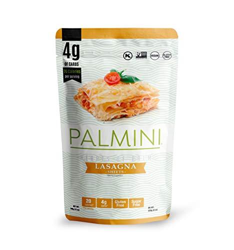 Palmini NEW !! Palmini Pouch VARIETY PACK | Linguine | Angel Hair | Lasagna | Rice | 4g of Carbs | As Seen On Shark Tank | Gluten Free (12 Ounce (Pack of 4))
