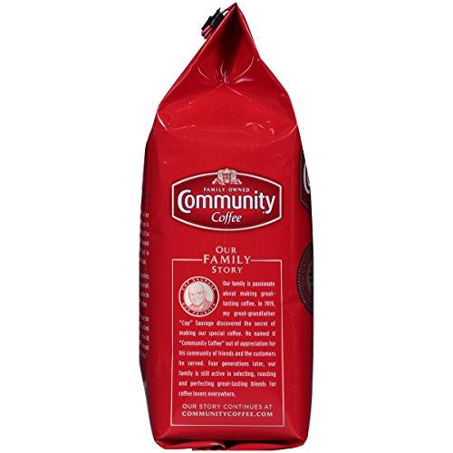 Community Coffee Community Coffee House Blend 72 Ounces, Medium Dark Roast Ground Coffee, 12 Ounce Bag (Pack of 6)