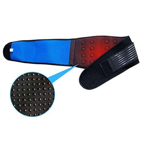 Milisten Milisten 1PC Magnetic Lumbar Support Lumbar Brace Strap Lower Back Support Belt Back Waist Belt Tourmaline Waist Belt Tourmaline Lumbar Brace Magnetic Back Brace Breathable backrest Work