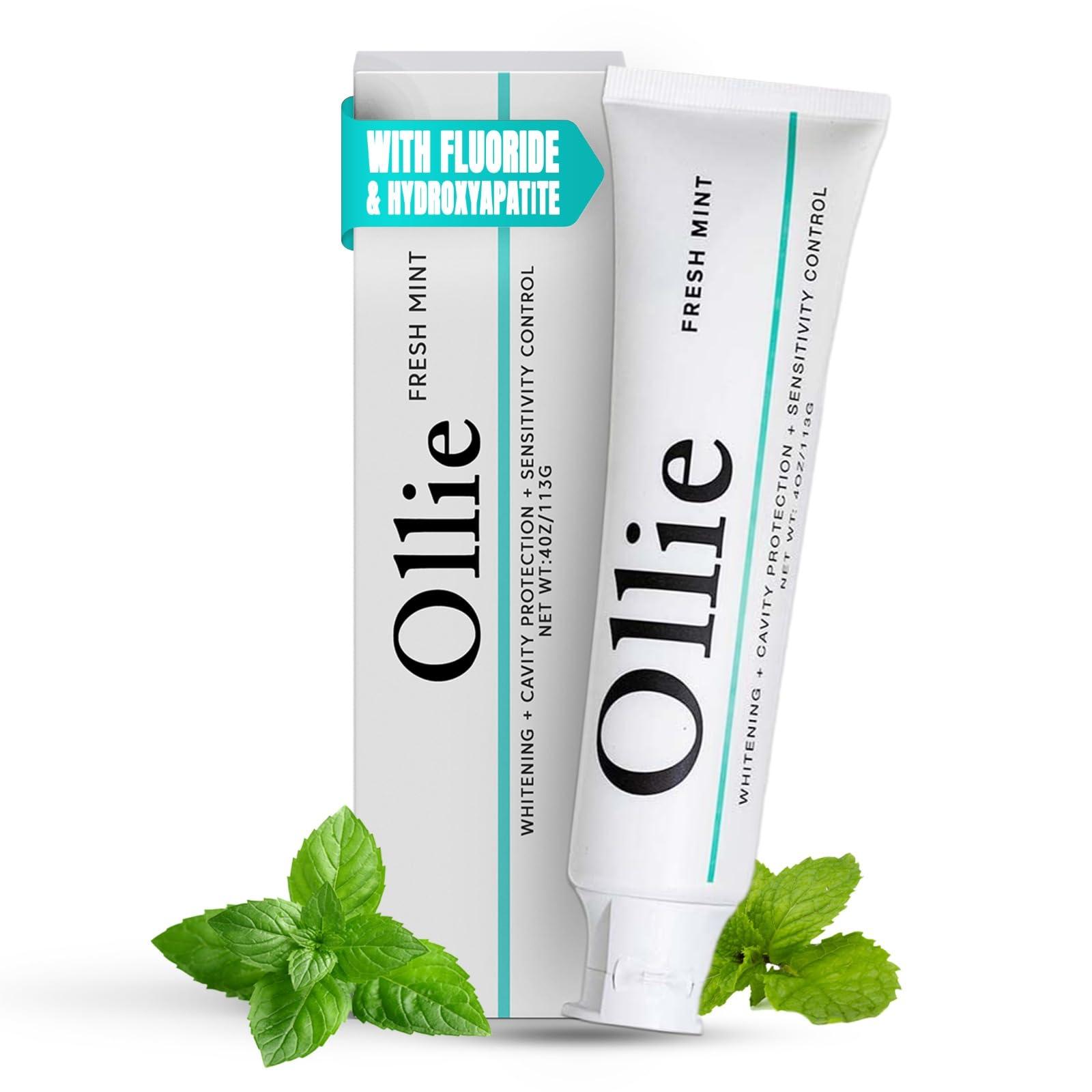 Ollie Ollie Fresh Mint Toothpaste 4oz