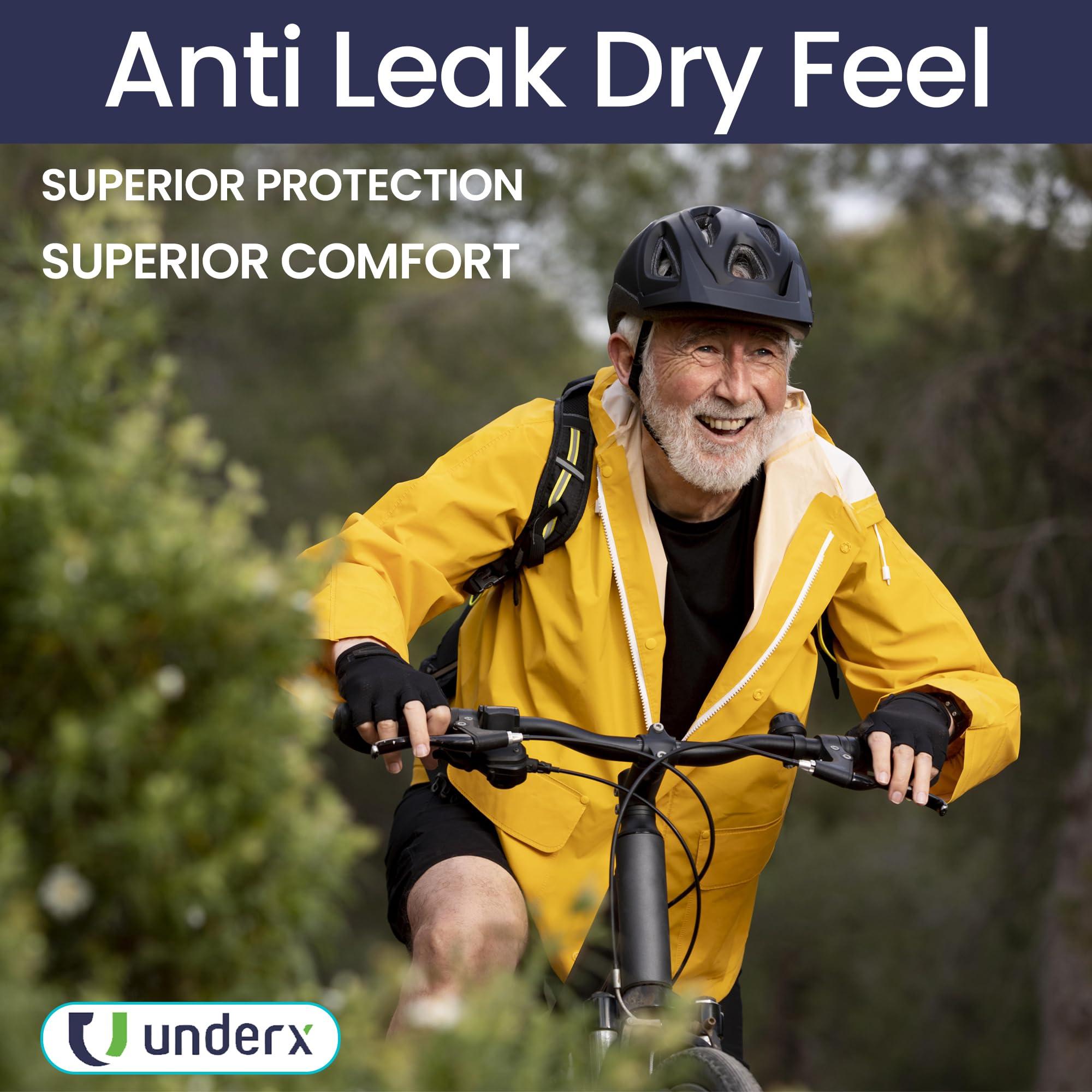 Underx UnderX Adult Disposable Incontinence Underwear  Maximum Absorbency Pull Ups, Absorbs 8 Cups of Liquid, Overnight Pullups Comfort, Leak Protection, Soft Latex-Free Diaper (X-Large, 20 Count)