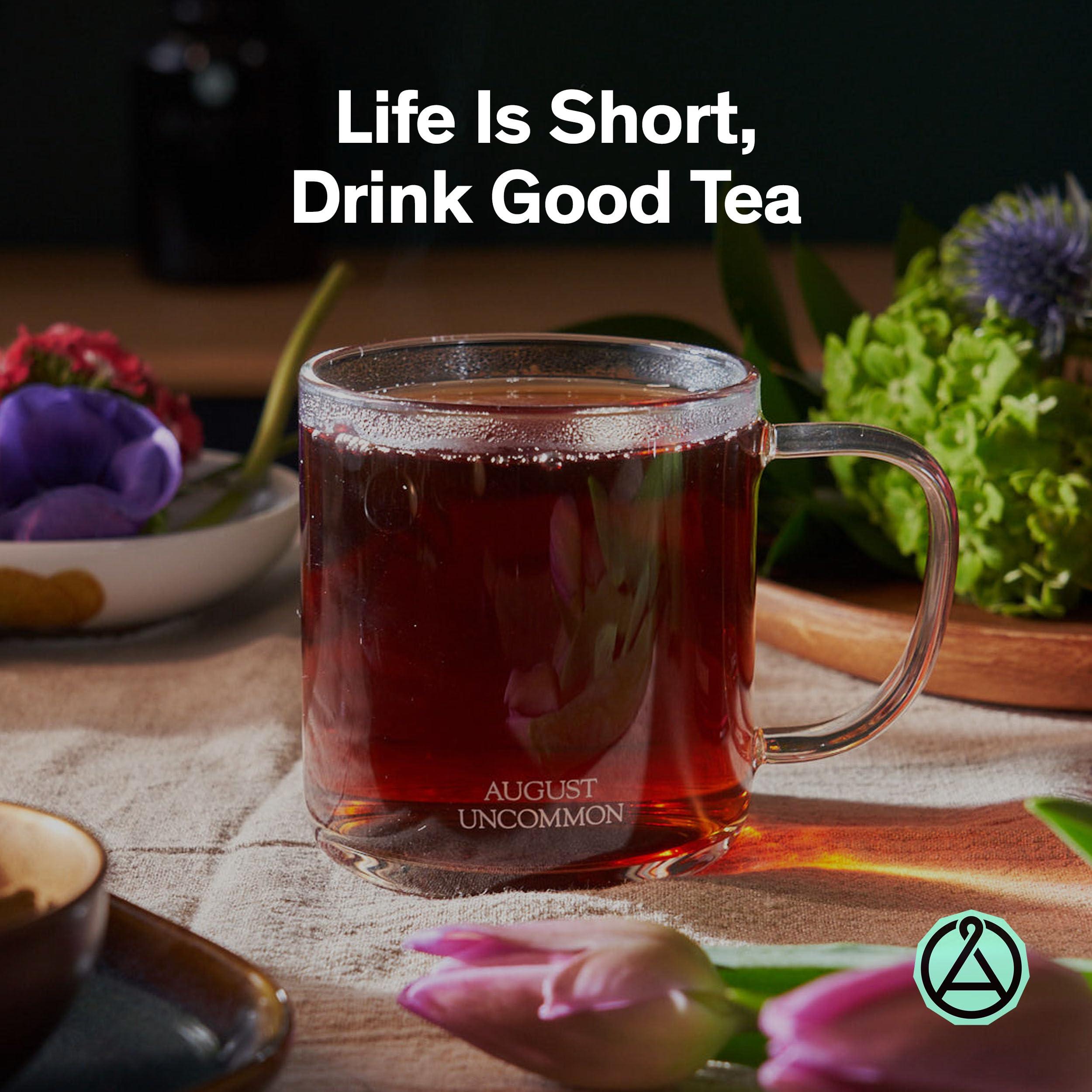 August Uncommon Tea August Uncommon Loose Leaf Tea Painted Desert Chili & Chocolate Black Tea Hot & Iced Tea Natural 1.8 oz Bag (50g) makes 15-30 Cups