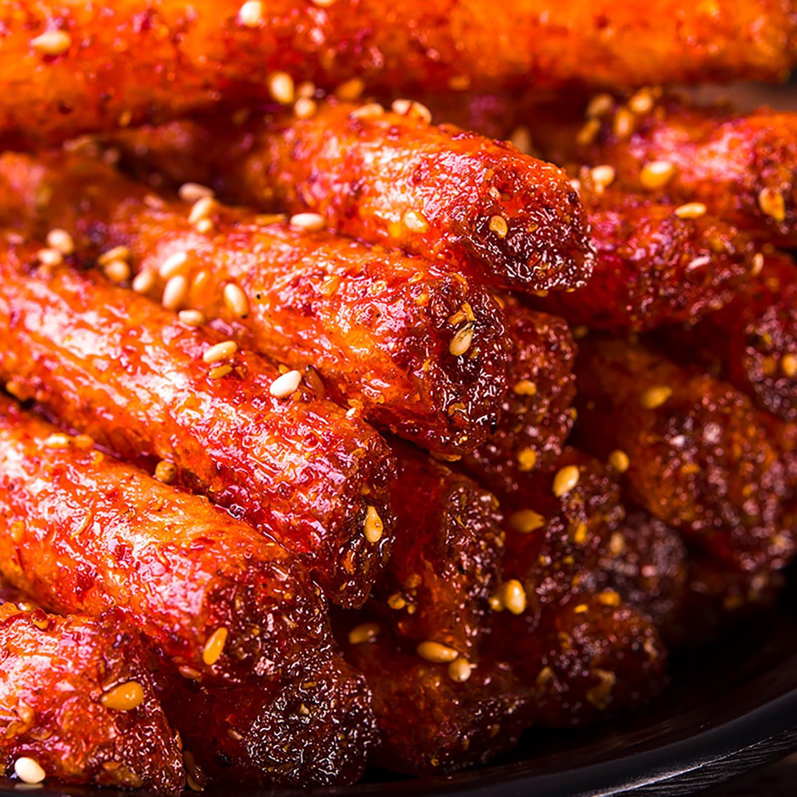 TXDYNLLK TXDYNLLK Latiao Spicy Strips 3 Packs Latiao Spicy Gluten Classic Chinese Special Snack Food, Vegan, , , 68g/2.39 Ounces per Pack (Pack of 3)