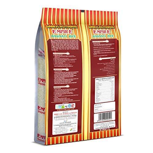 SHRILALMAHAL SHRILALMAHAL Empire Basmati Rice (Most Premium), 10 lbs / 160 oz