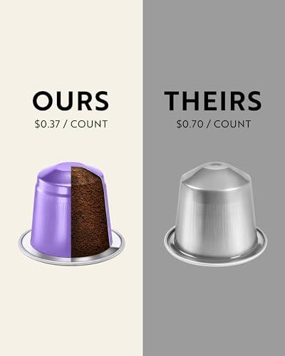 ROSSO CAFFÈ Rosso Coffee Capsules for Nespresso Original Machine - 60 Gourmet Extra Dark Roast Espresso Pods - Single-Serve Aluminum Coffee Pods Compatible with Nespresso Original Line Machines (Extra Dark 60)