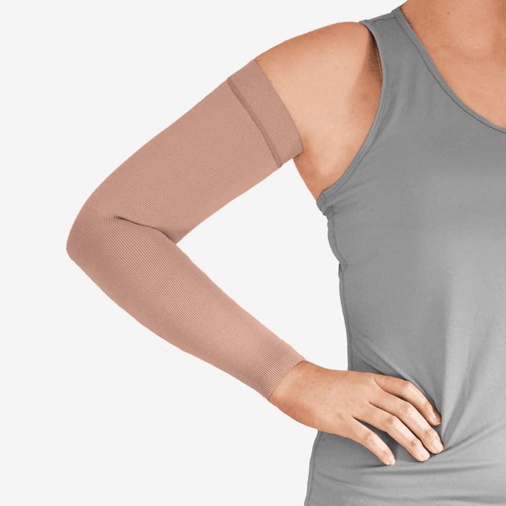 Solaris Exo Strong Compression Arm Sleeve XL Short Beige 20-30 Silicone