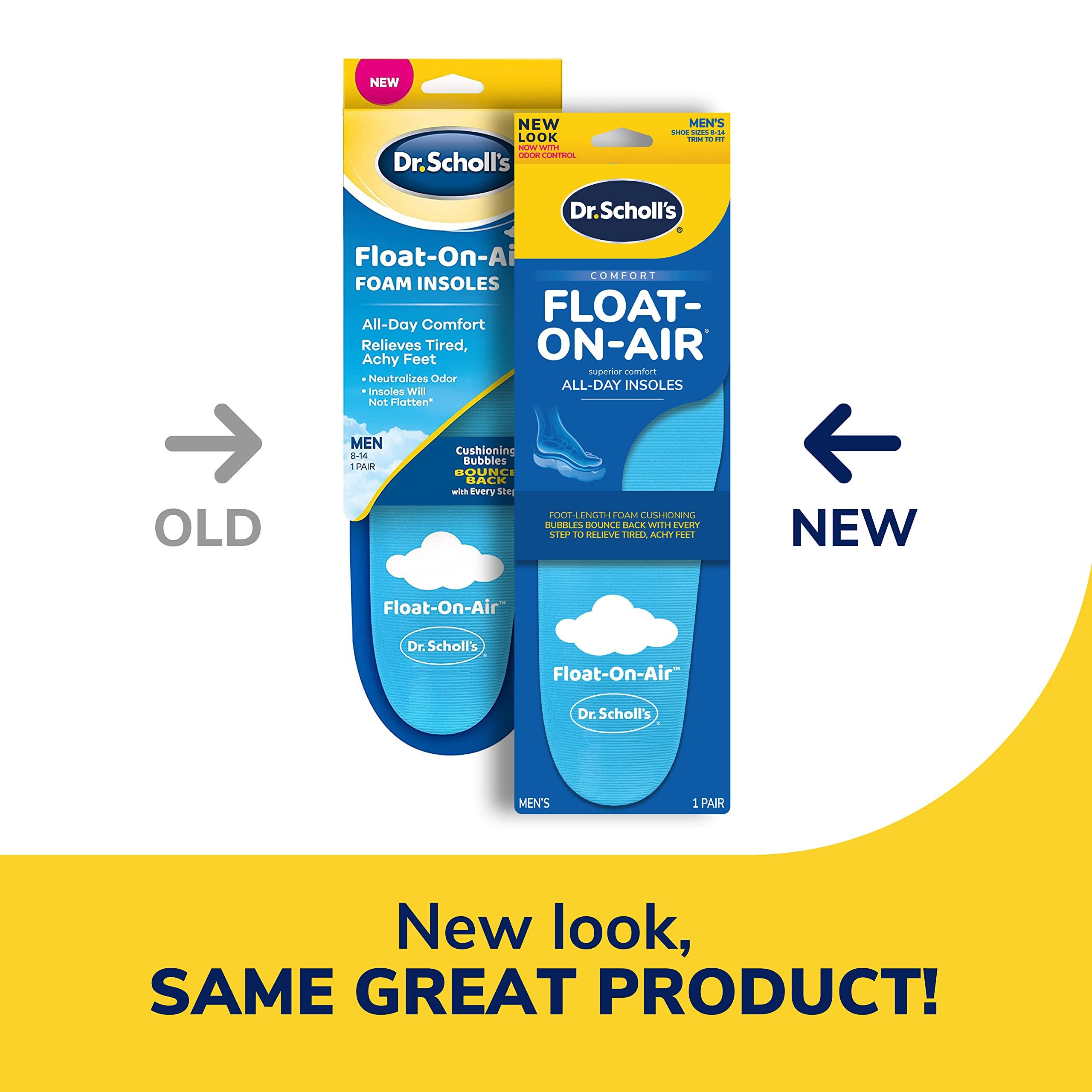 Dr. Scholl's Dr. Scholl's Float-On-Air Comfort Insoles, Men, 1 Pair, Full Length