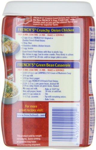 French's French's French Fried Onions, Original, 2.8-Ounce Cans (Pack of 24)