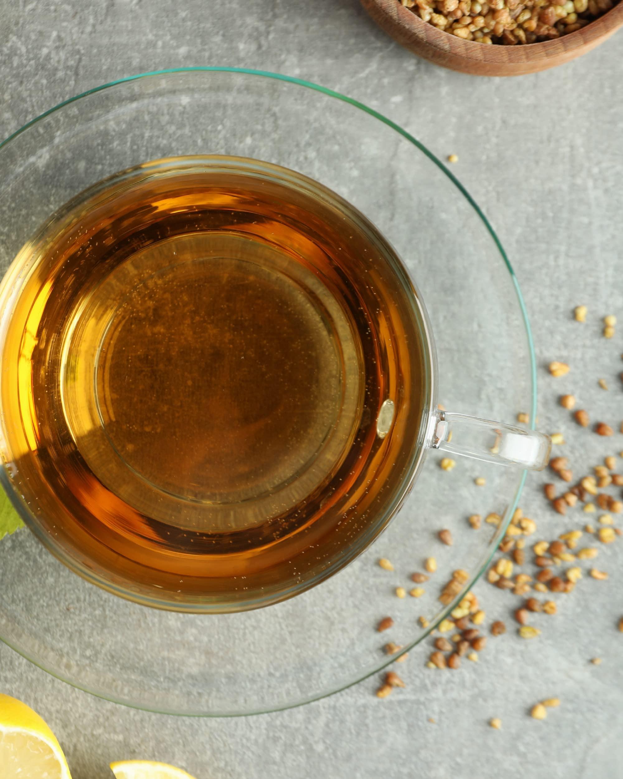 Sempio SEMPIO Organic Corn Silk Tea 100% Natural Ingredients, Caffeine-Free, Sugar-Free, Herbal Blend with Roasted Corn and Corn Silk for a Rich Nutty Aroma, Calming & Relaxing (80 Tea Bags, Pack of 1)