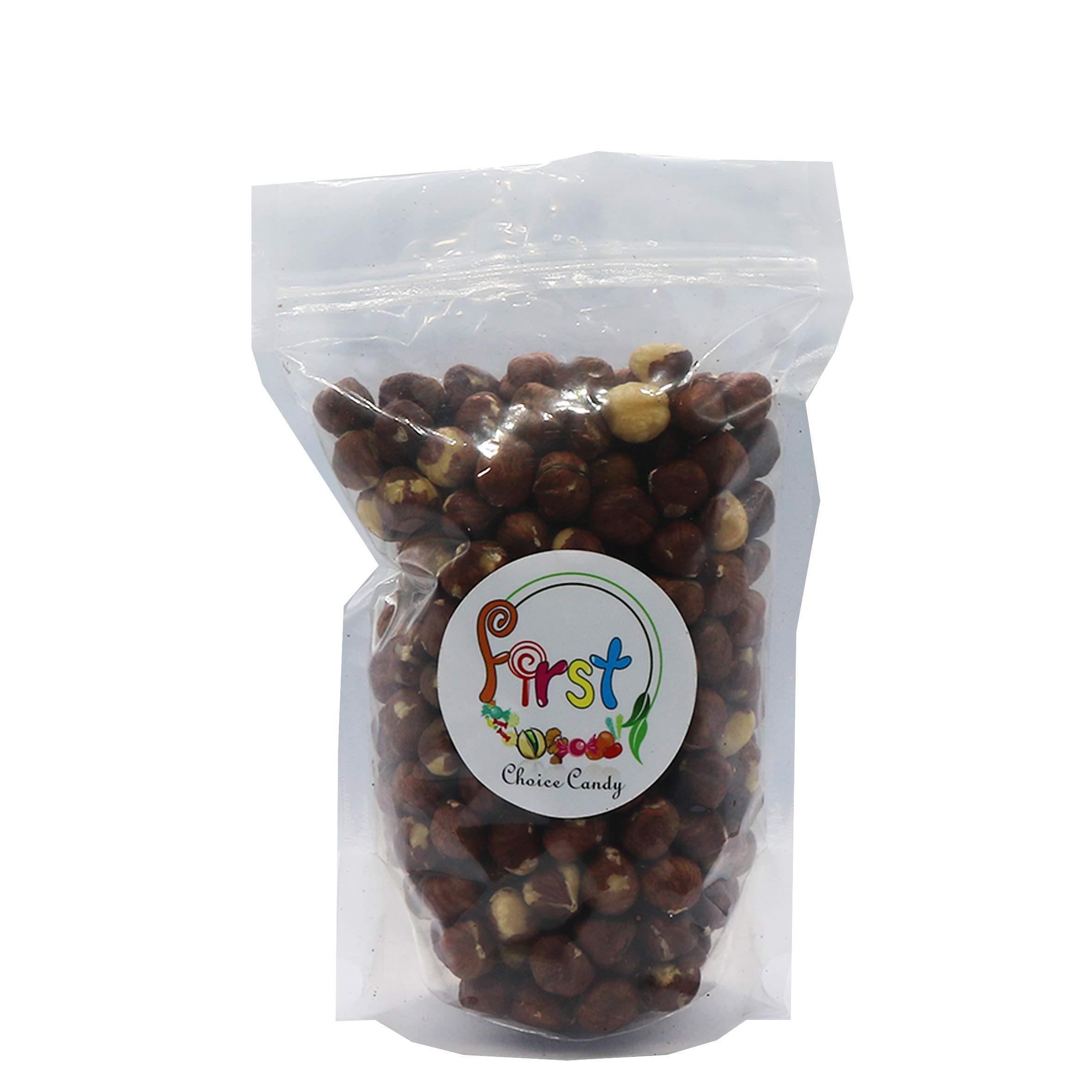 FirstChoiceCandy FirstChoiceCandy Gourmet Raw Unsalted Hazelnuts 1 LB