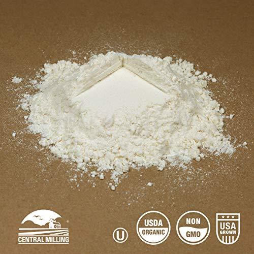 CENTRAL MILLING 100% Organic All Purpose Unbleached White Baking Flour - 10 Pound