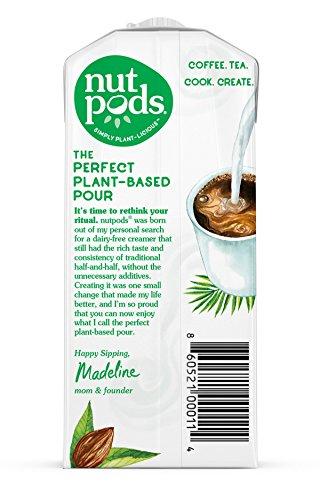 nutpods Nutpods, Creamer Hazelnut Unsweetened Dairy Free, 11.2 Ounce