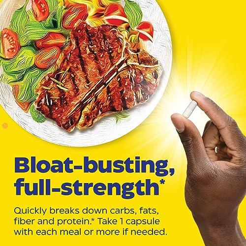 Enzymedica Enzymedica Digest Gold + ATPro Maximum Strength Digestive Enzymes | Prevents Bloating Gas & Indigestion, Natural Digestion Support, Multi Enzyme Amylase, Protease, Lipase & Lactase, 90 Capsules