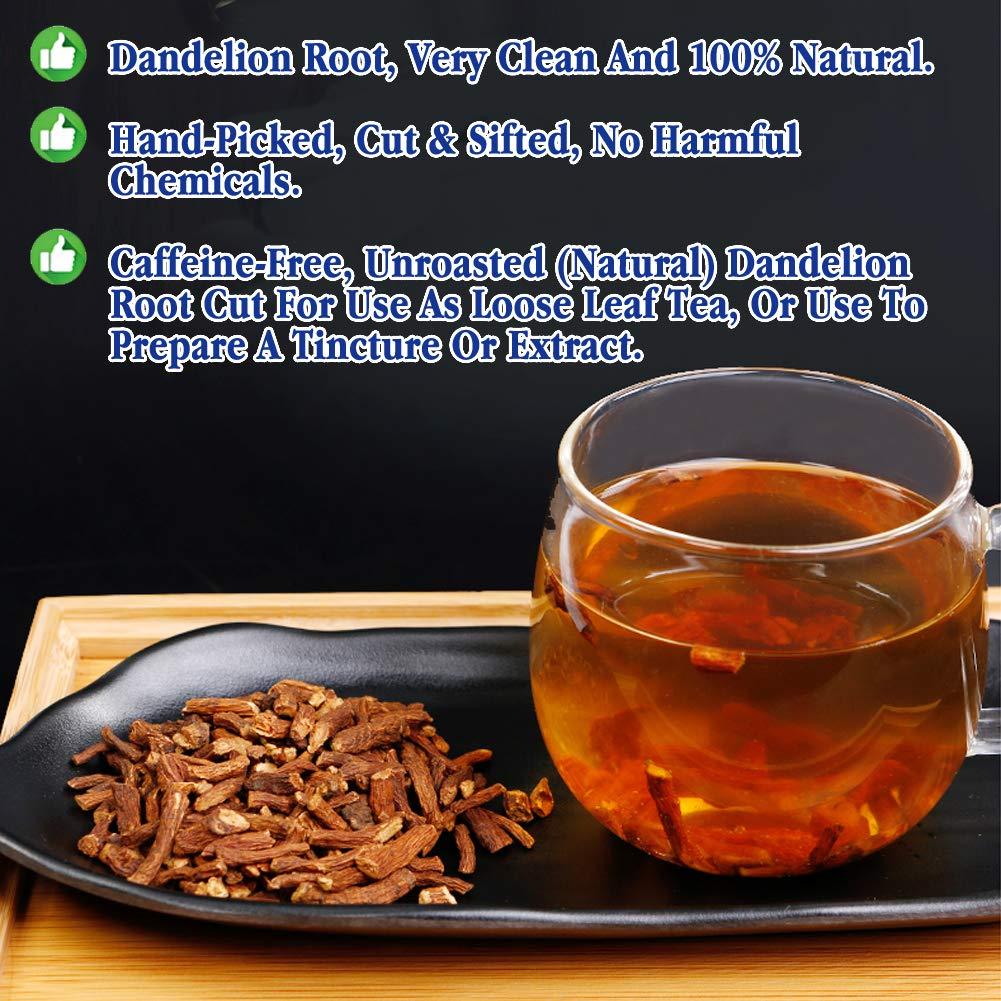 Plant Gift Plant Gift 100% Pure Dandelion Root Tea, Detox Tea Dandelion Root Tea 150g/5.29oz