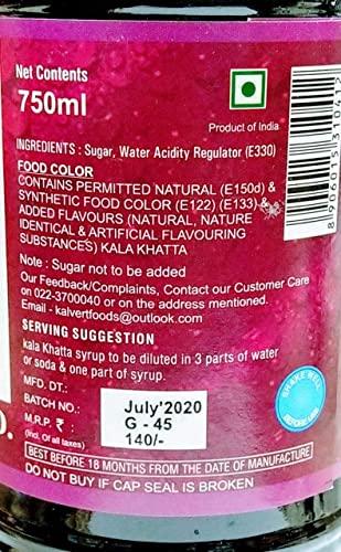 kalvert foods kalakhatta syrup