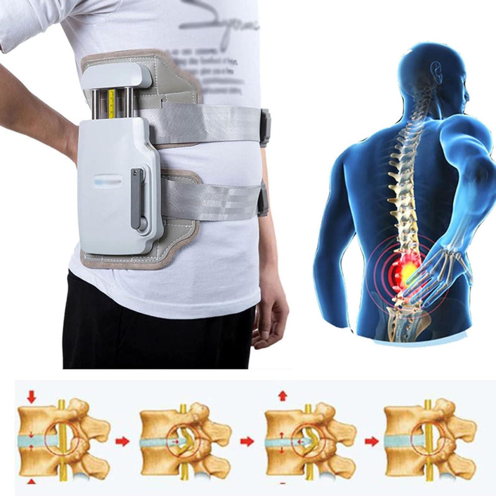 SACLMD SACLMD Tractor Lumbar Disc Traction,Disc Traction Belt Lumbar Traction Decompression,Lumbar Support Decompression Traction Device,for Back Spine Pain Relief